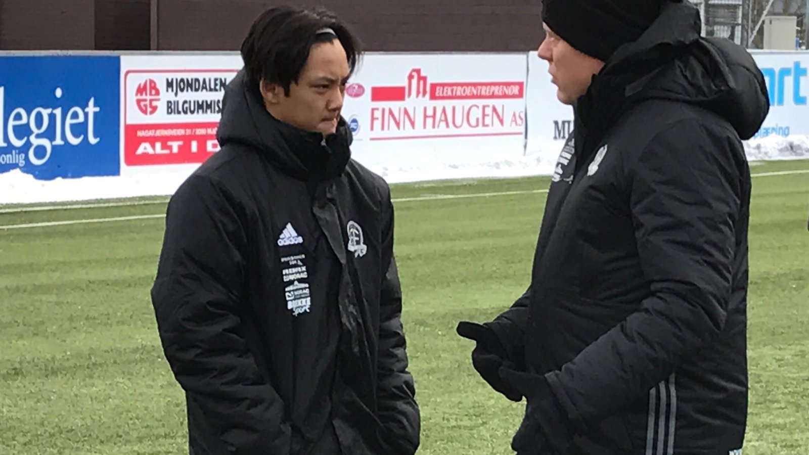 17 år gamle Tasso Dwe har startet de to siste treningskampene for Arendal. Han er også med Frank Bredal og resten av troppen til Sandnes denne helgen.