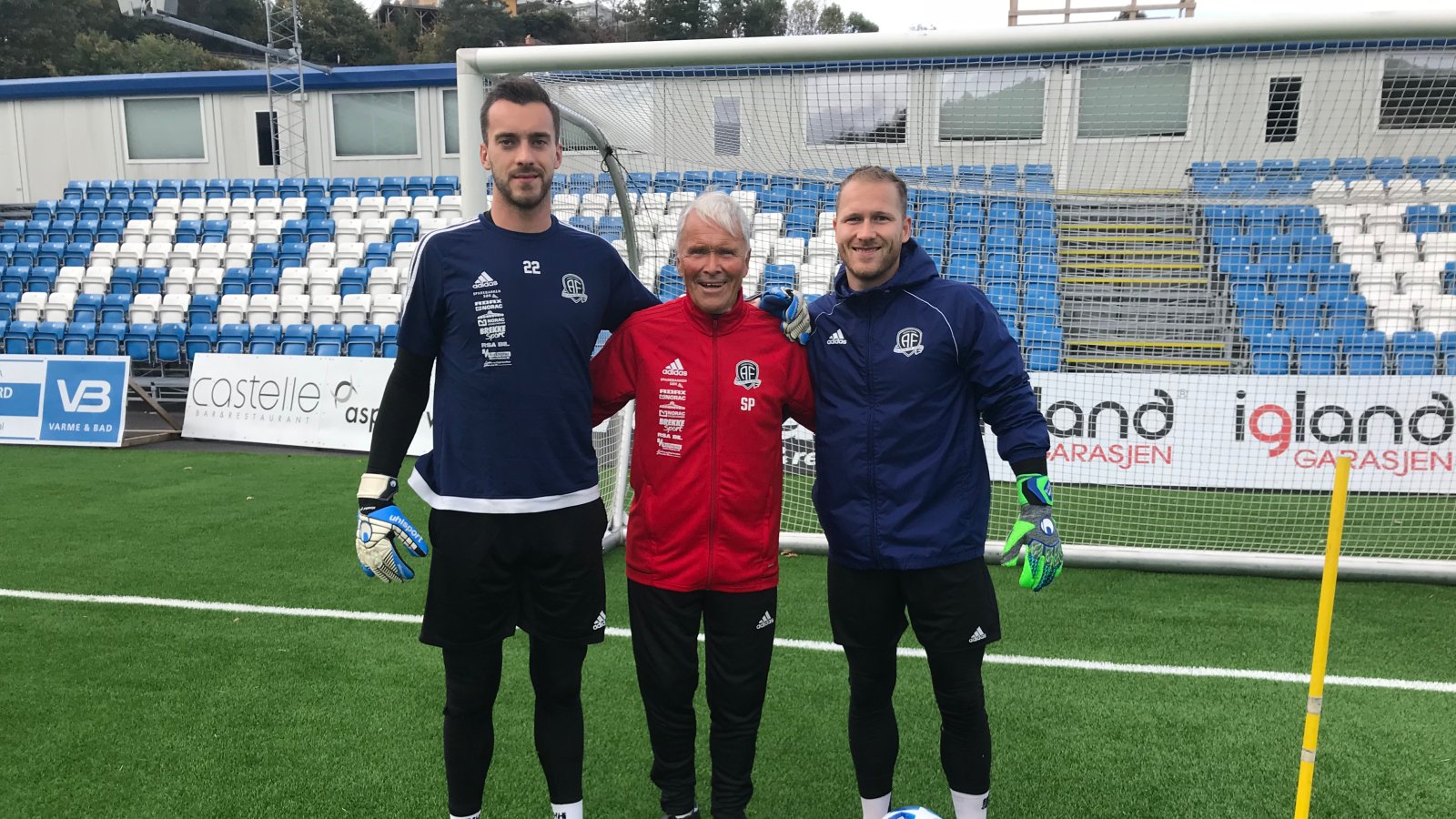 Grzegorz Flasza, Erik Ruthford Pedersen og Mikkel Hasling.