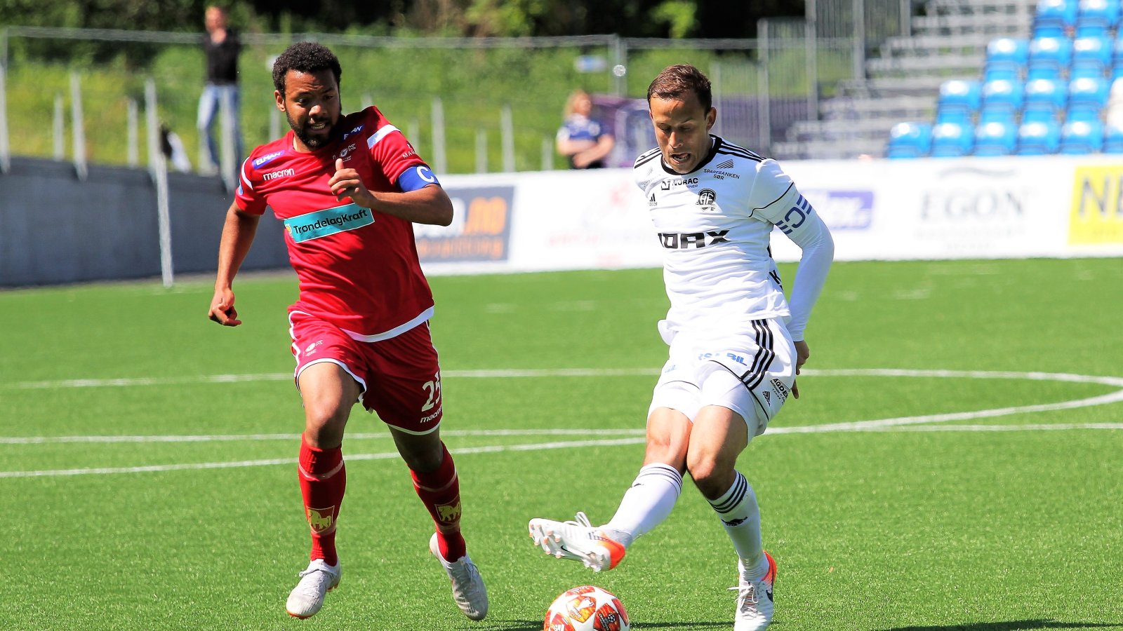 Dejan Corovic i aksjon mot Levanger.