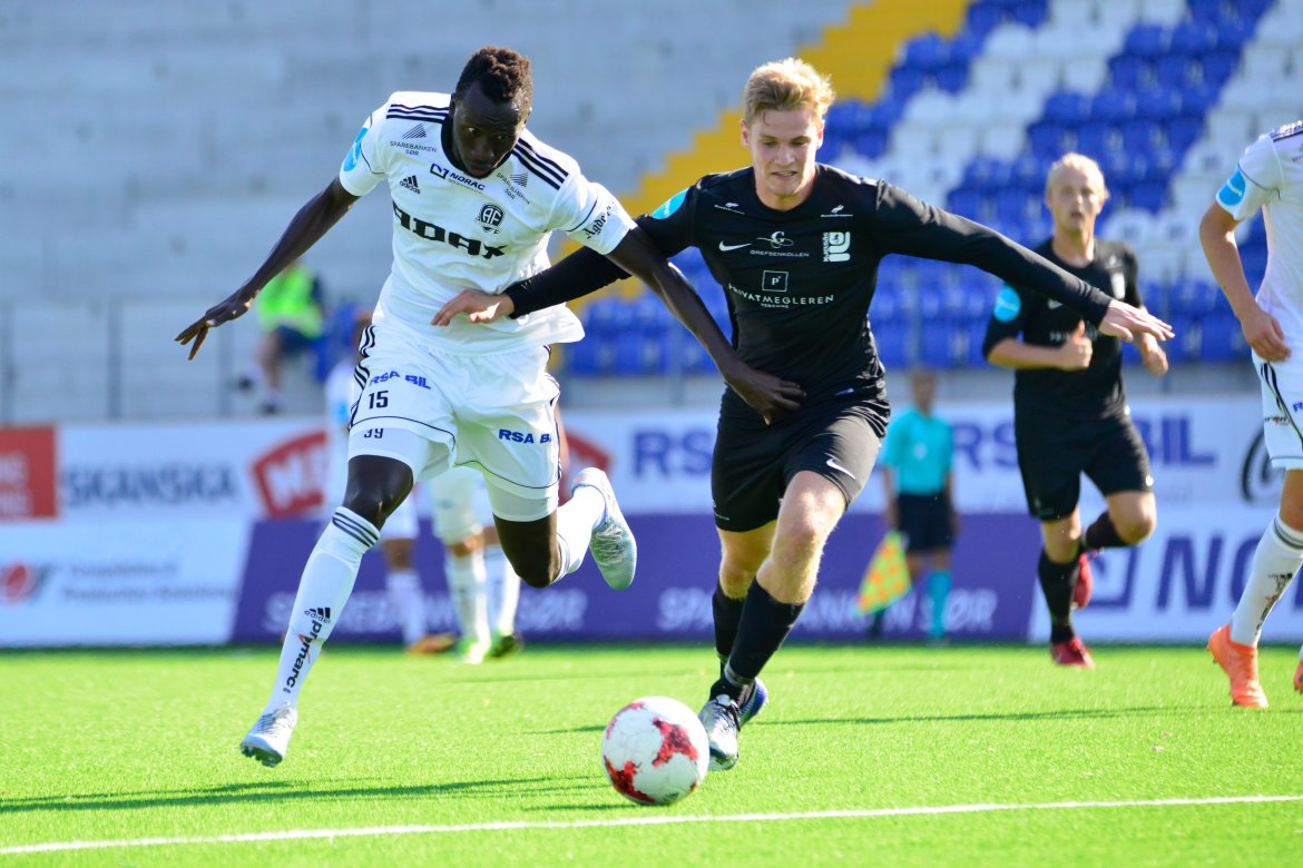 Pape Paté Diouf er også tilbake etter en skadeperiode og bidro til at Arendal kunne sette inn den avgjørende sluttspurten.