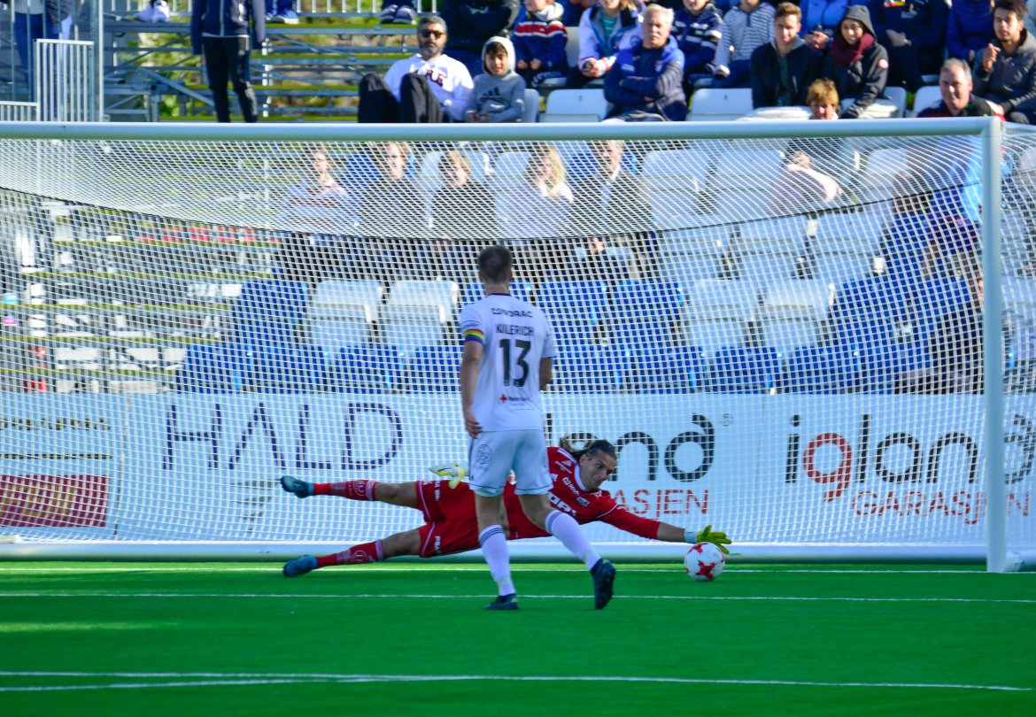 Marco Priis Jørgensen leverte en god kamp mot tidligere lagkamerater.