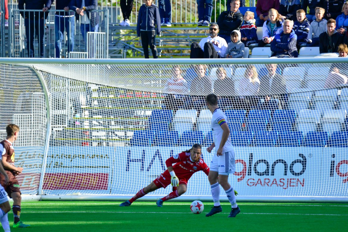 Marco Priis Jørgensen leverte en god kamp mot tidligere lagkamerater.