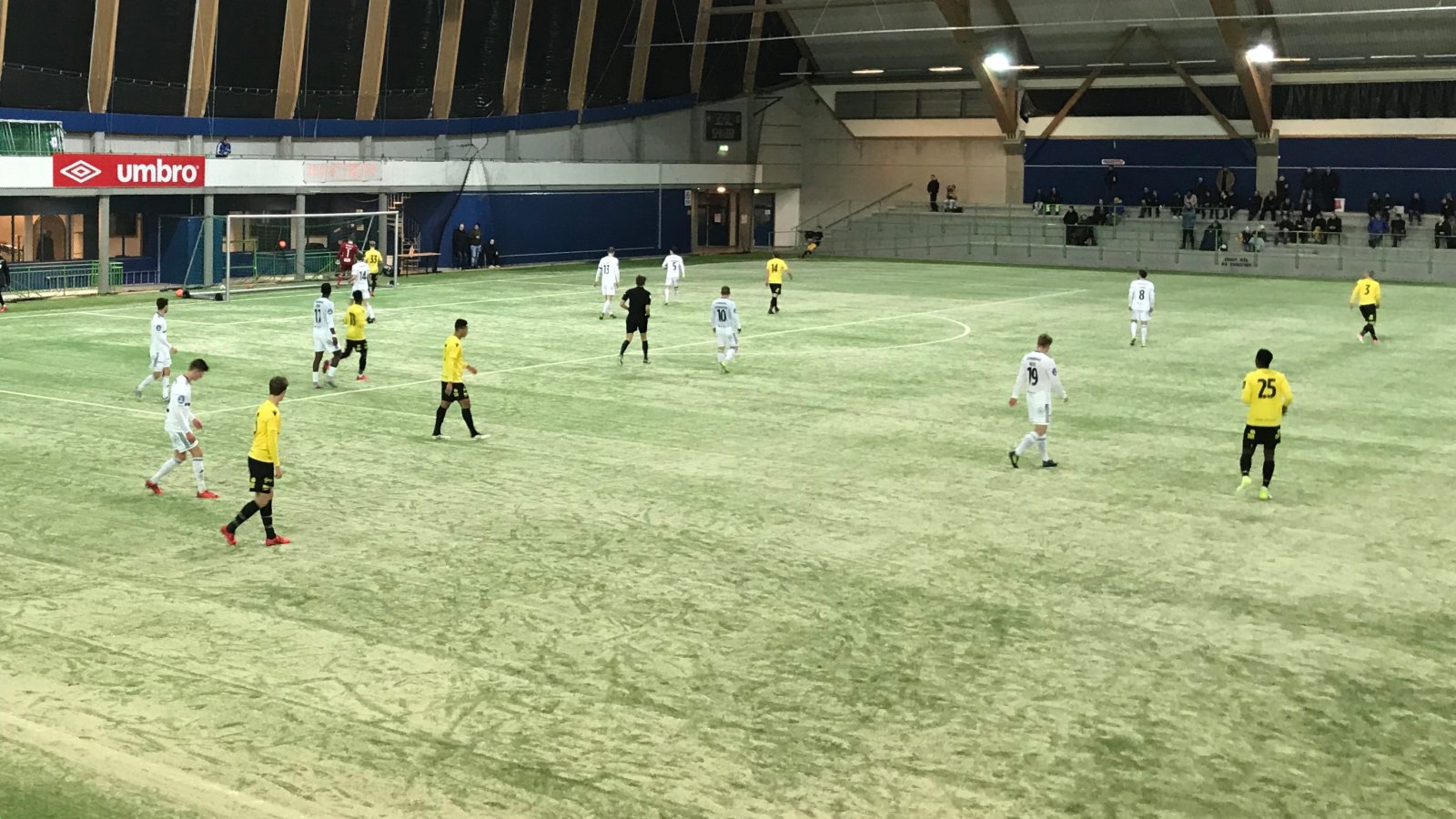 Treningskamp Start-Arendal i Sørlandshallen 16. februar 2018.