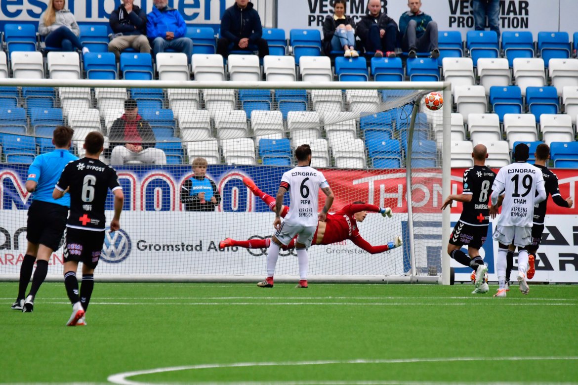 Mot krysset.