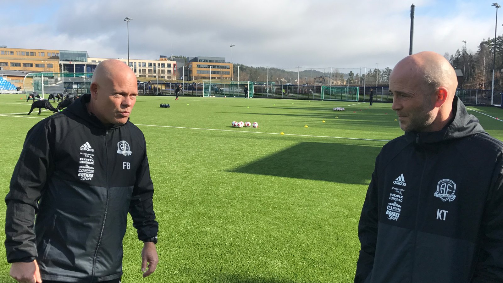 Frank Bredal og Knut Tørum har viktige oppgaver foran seg med å få Arendal tilbake på vinnersporet.