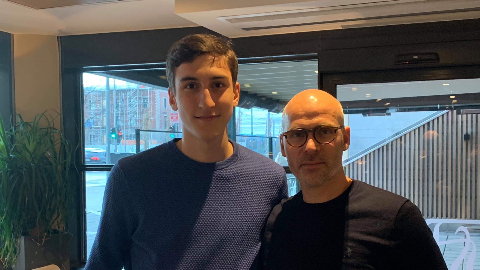 Steinar Pedersen er glad for å kunne ønske Ilir Kukleci (20) velkommen til Arendal Fotball.