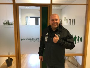 Kontorleder Knut Handeland i Personalhuset.