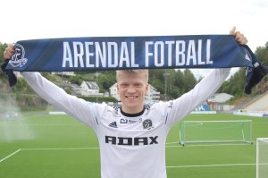 Tobias Arndal er klar for Arendal Fotball.
