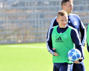 Jakob Rasmussen er klar for sin sjette sesong i Arendal Fotball og er spilleren med lengst erfaring fra klubben. 