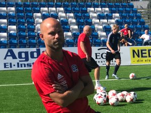 Roger Risholt leder A-stallens treninger inntil videre.