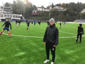 Øyvind Dalseth ledet lørdagens talentsamling på Norac stadion.