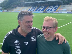 Tommy Svindal Larsen og Karl-Gunnar Ellefsen.