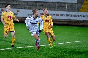 Matias Gløckner ble matchvinner i treningskampen mot Jerv.