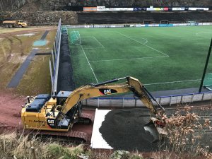 Grunnarbeidet med nye Norac stadion er allerede igang!