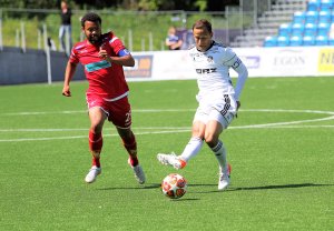 Dejan Corovic i aksjon mot Levanger. 
