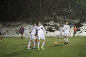 Fra AF - Fram i mars 2020. Treningkamp på Myra