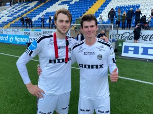 Kristian Strande og Preben Skeie var Arendals målscorere mot Notodden.