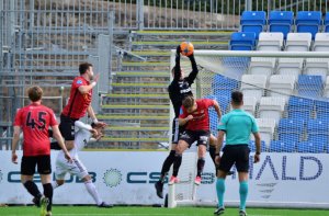 Grzegorz Flasza høyt oppe mot Stjørdals-Blink.