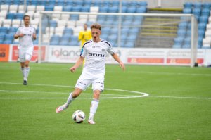 Tobias Hafstad leverte en solid kamp på midtbanen.