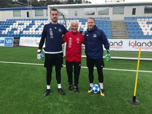 Grzegorz Flasza, Erik Ruthford Pedersen og Mikkel Hasling.