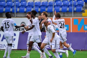 Herlige jubelscener etter Balal Arezous vidunderlige scoring!