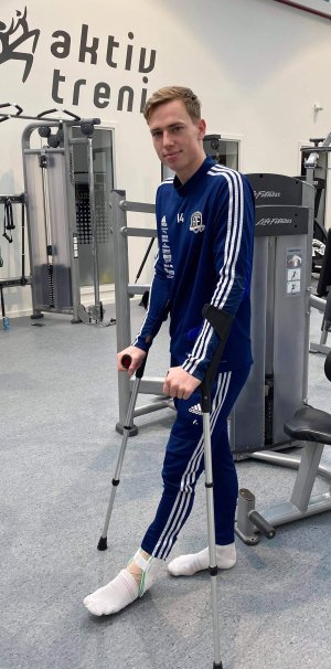 Kristian Eriksen er ute i minst tre måneder etter ankelskaden han har pådratt seg.