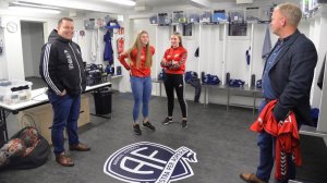 Daglig leder i AF, Bård Sterk-Hansen sammen med Lars Inge Holte, Rebekka Ausland og Sandra Finsrud i Sørfjell. 