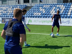 Tord Salte tilbake på trening igjen!