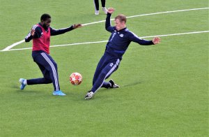 Shariff Cham og Håvard Meinseth