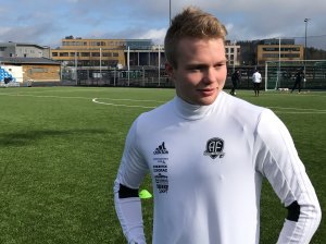 Fabian Ness er tilbake på treningsfeltet.