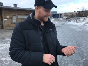Sune Kiilerich fryktet brudd i hånden før han dro på legevakten onsdag ettermiddag.
