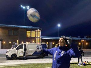 Sune Kiilerich og resten av A-stallen hadde sin første trening for 2021-sesongen mandag 11. januar.