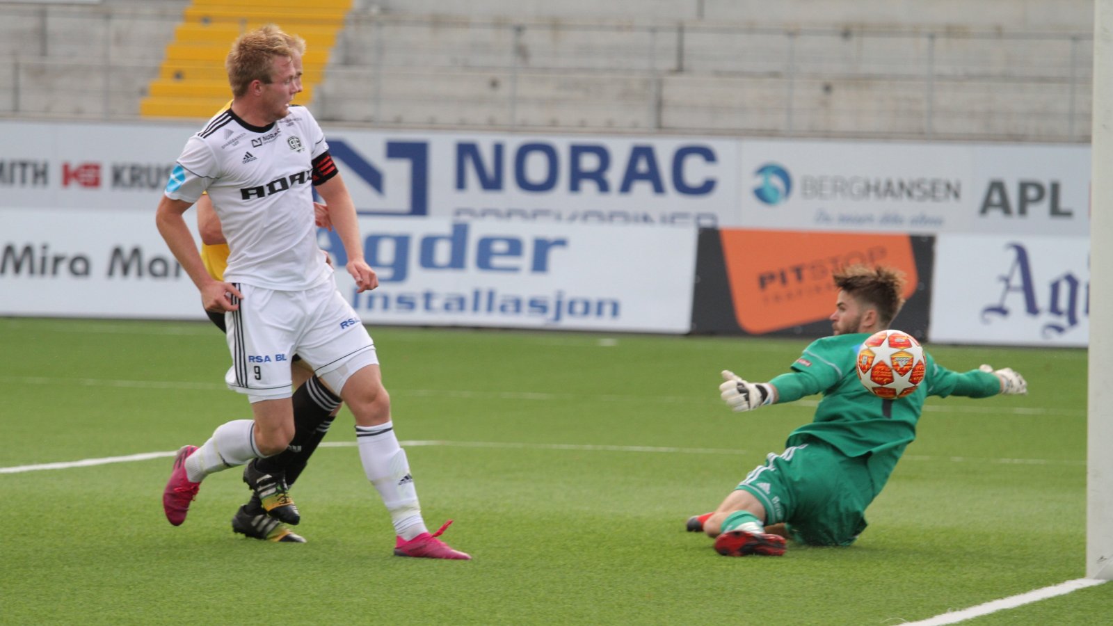 Fabian Stensrud Ness ble tomålsscorer mot Sola.