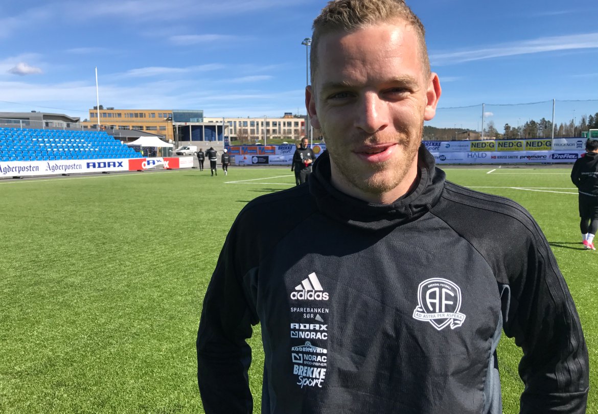 Jakob Rasmussen er veldig motivert for tre poeng hjemme mot Florø søndag.