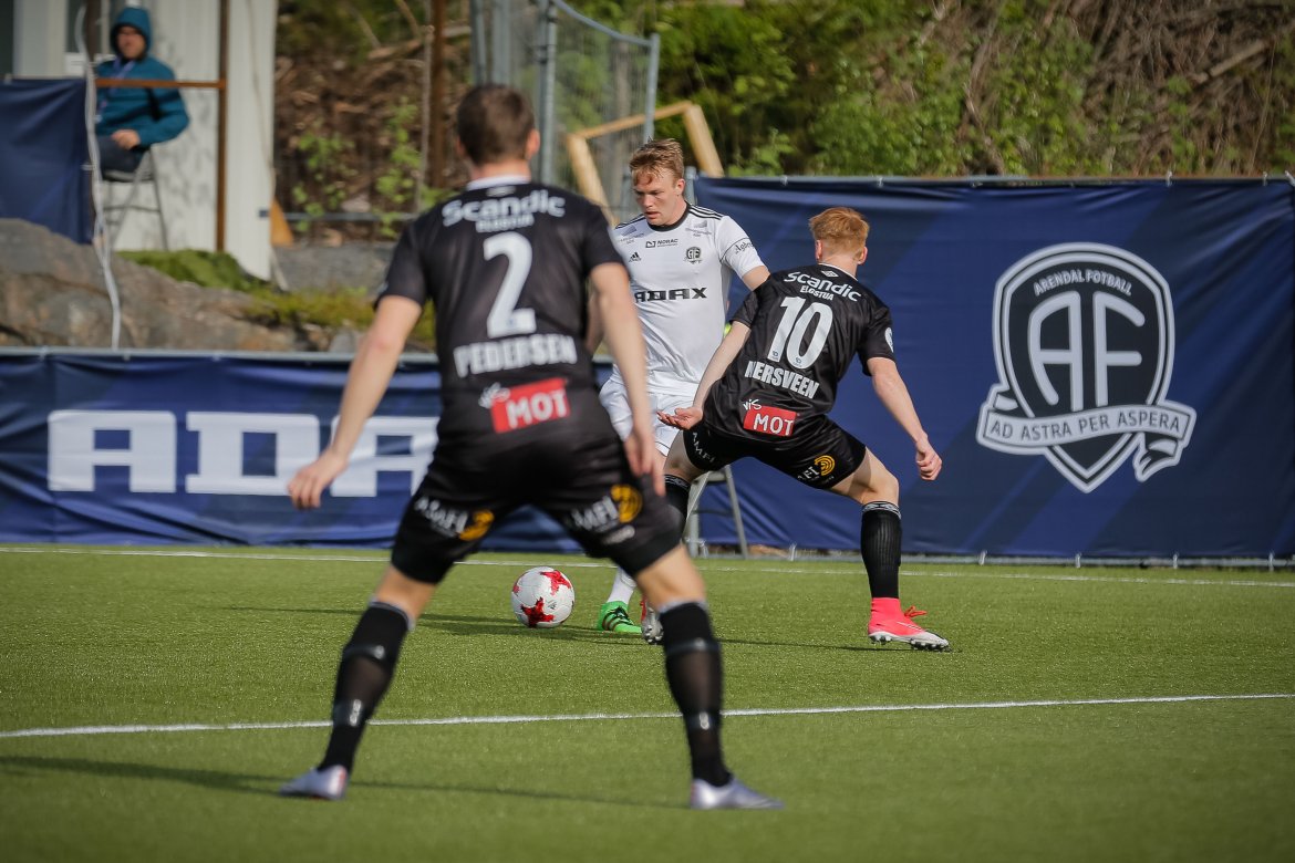 Fabian Stensrud Ness fikk sin hjemmedebut mot Elverum.