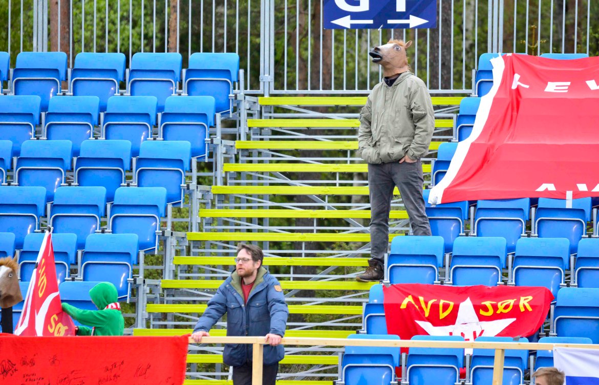 Levanger-supportere.