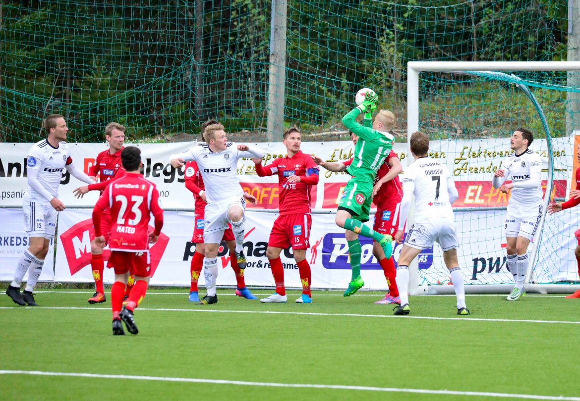 Arendal klarte aldri å overliste Levangers unge keeper.