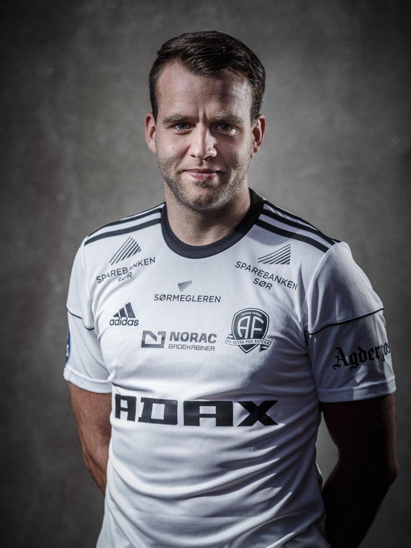 Aleksandar Corovic fra den gangen han spilte i Arendal-drakt.