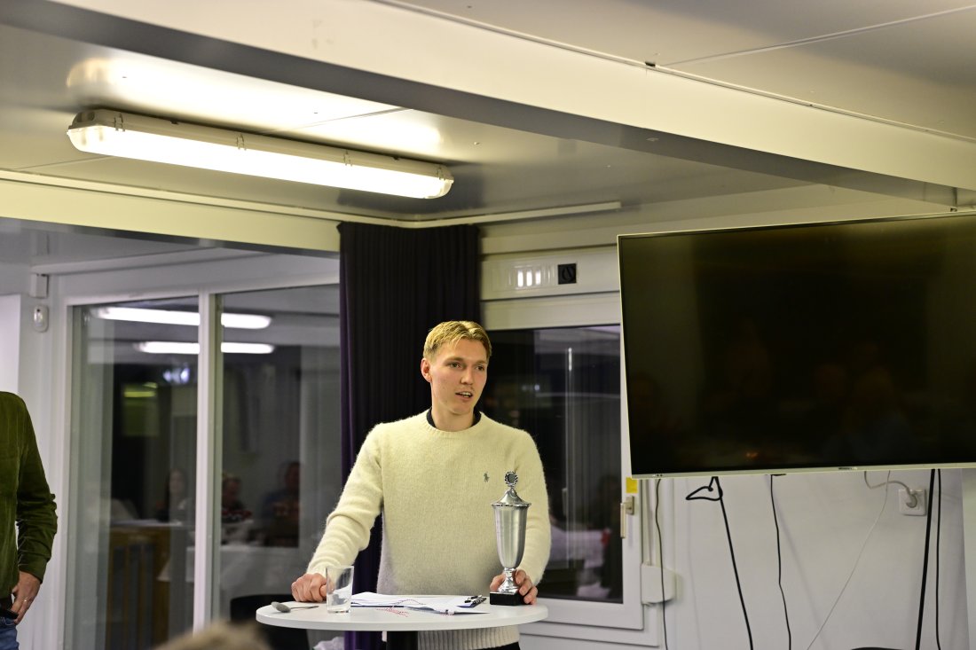 Aleksander Opsahl - årets unge spiller