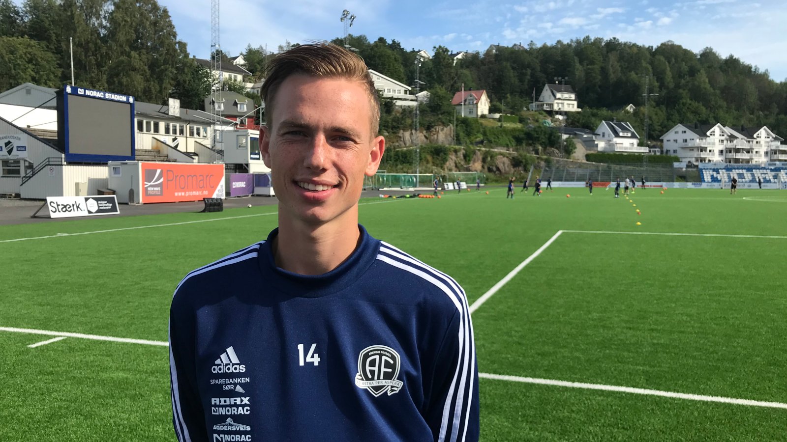 Kristian Eriksen er klar for Arendal Fotball.