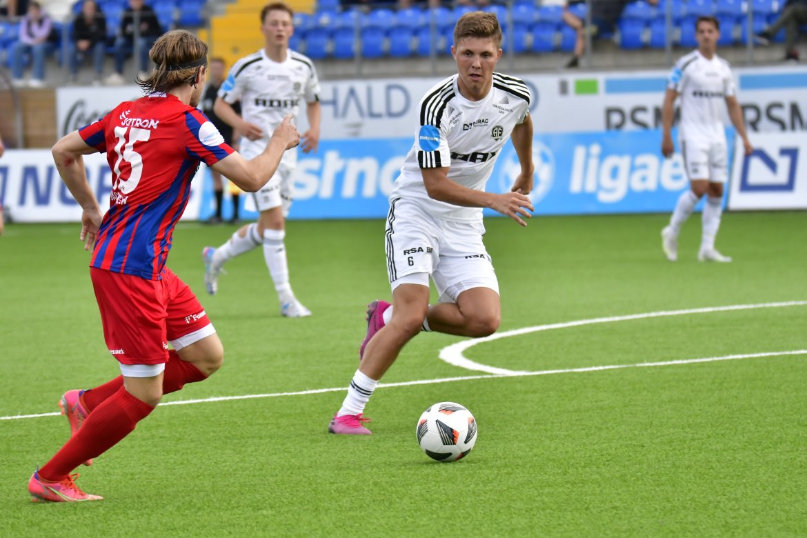 Andreas van der Spa mot Fram Larvik 8. juli 2021.