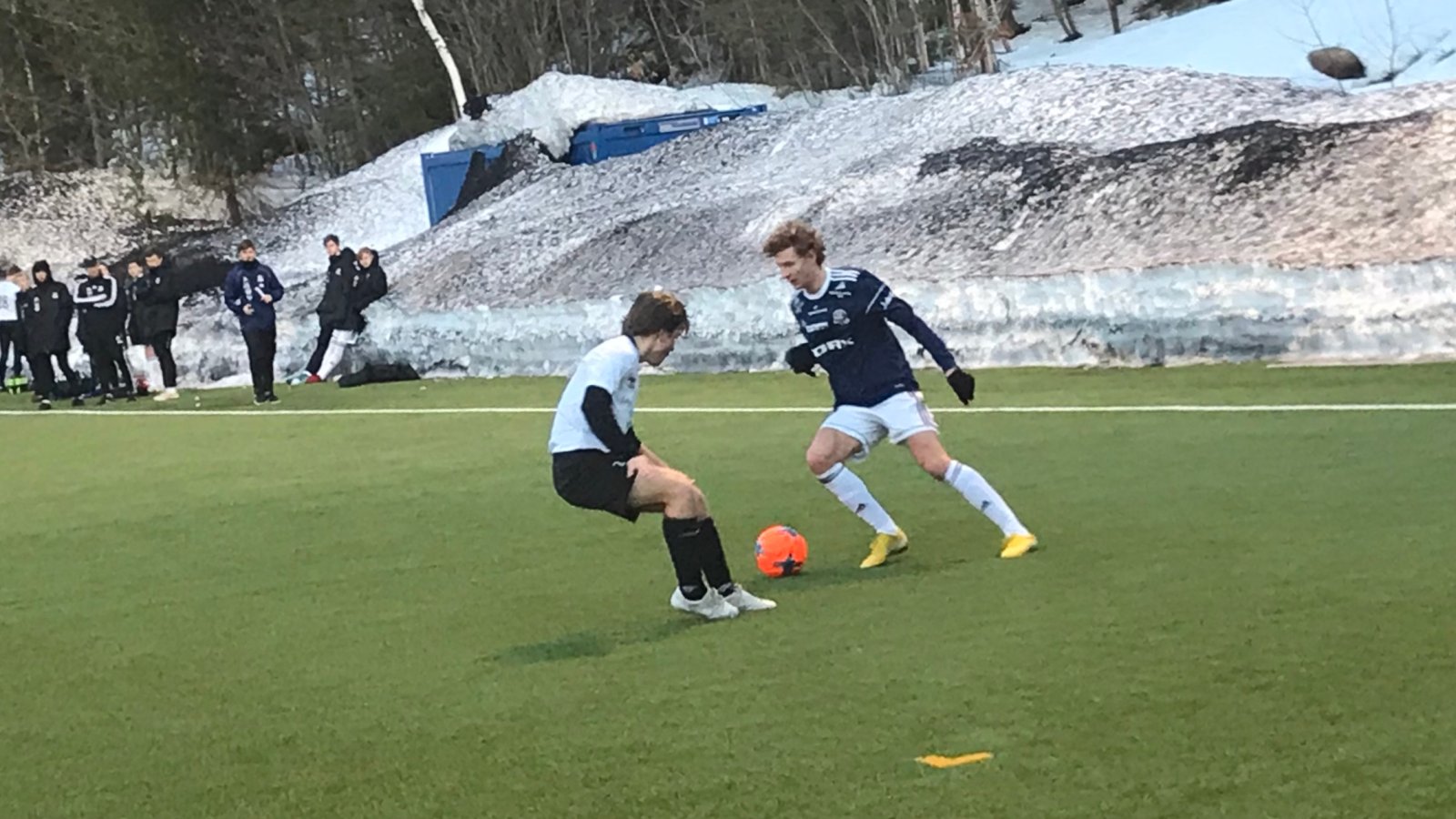 Historisk da Arendal G19 møtte Grane G19 til cup-kvalifisering.