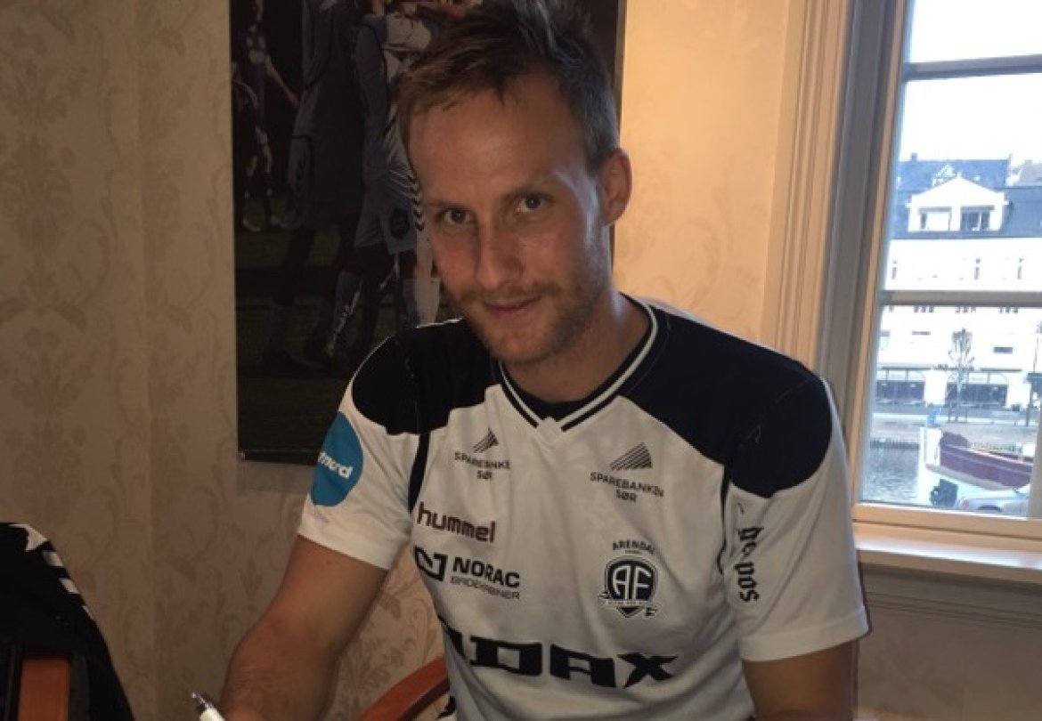 Sune Kiilerich har satt navnet sitt på en ettårskontrakt med Arendal Fotball.