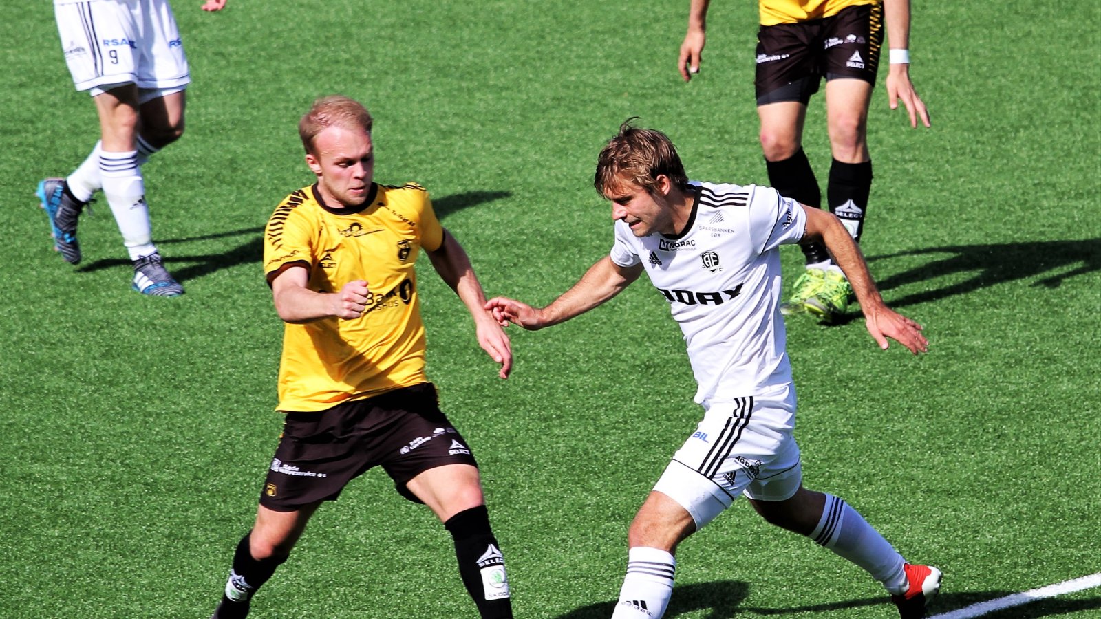 Mads Madsen i aksjon mot Moss.