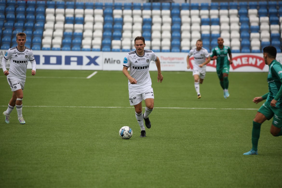 Sebastian Remme Berge, Rasmus Lynge Christensen og resten av Arendal-laget leverte sannsynligvis sesongbeste - før pause...