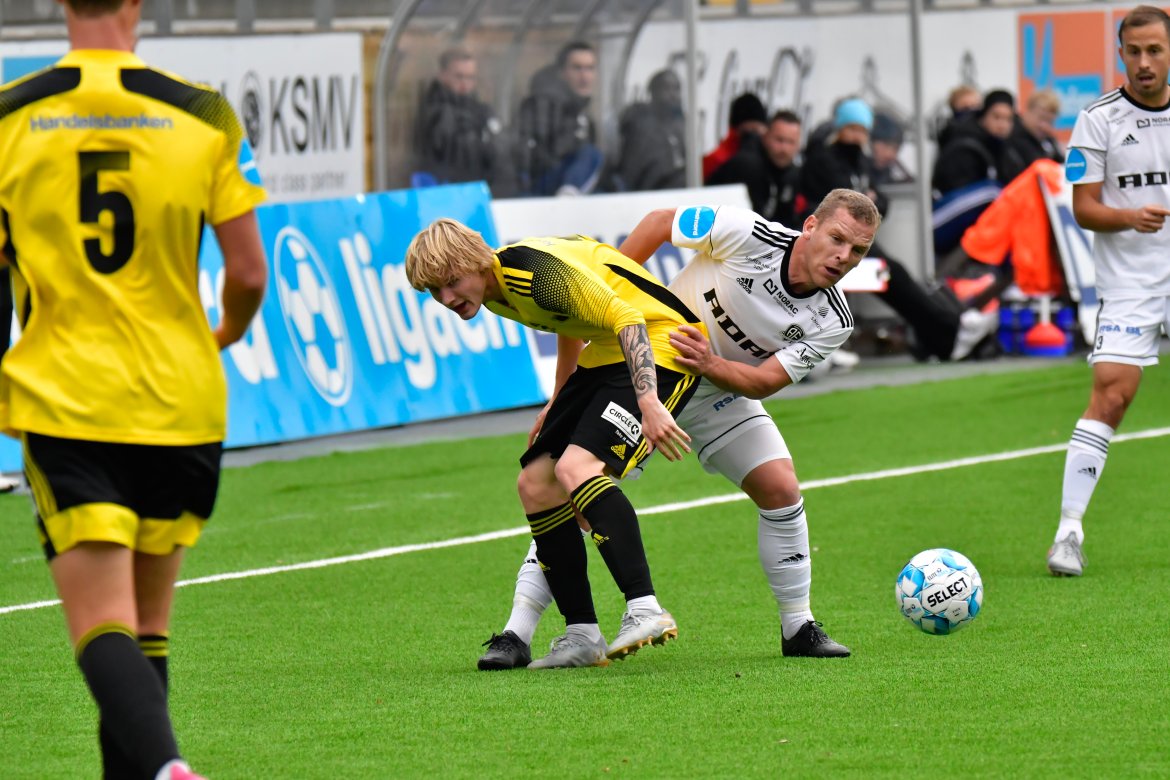 Jakob Rasmussen var god i den sentrale midtbanerollen og sørget også for en perlescoring på en langskudd som Bærum-keeperen ikke nådde opp på.