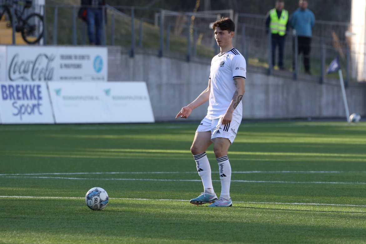 Eirik Lereng og resten av forsvarsrekken hadde en relativt rolig dag på jobben.