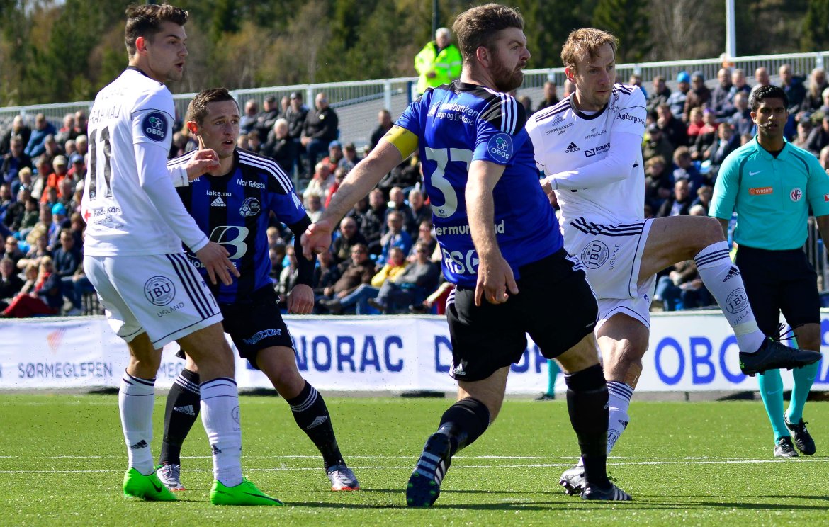 Petar Rnkovic gjorde det vanskelig å være Florø-forsvarer.