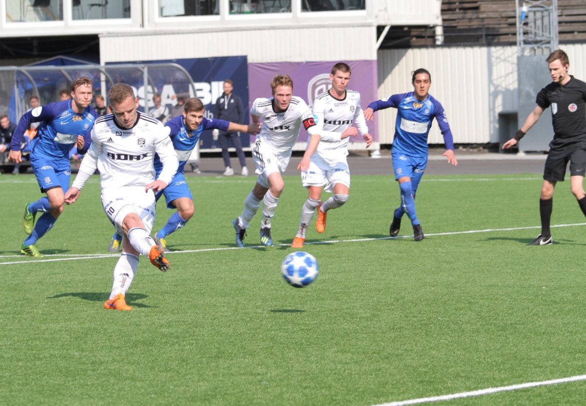 Jakob Rasmussen var sikker fra straffemerket.