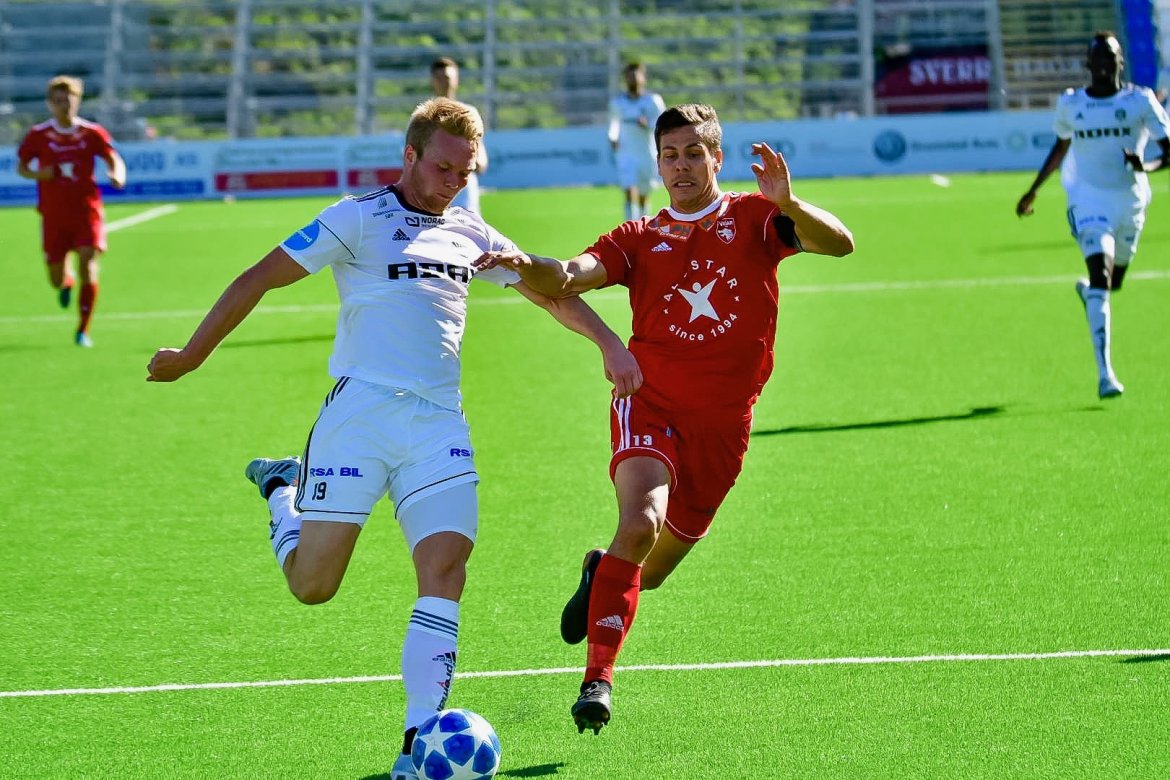 Fabian Stensrud Ness var råsterk mot Vidar.